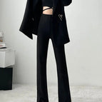 Elastic slit black extension / XS