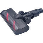 Flocked black floor brush (red roller brush without led light)