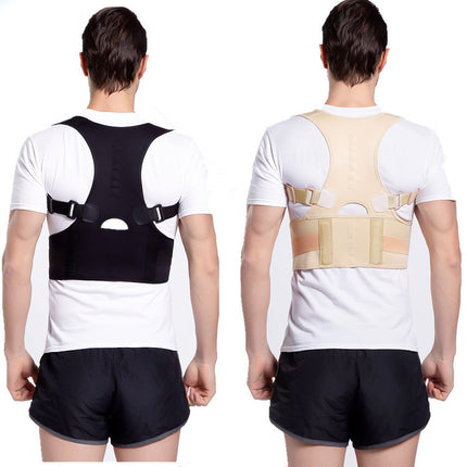 Humpback correction belt adult student anti-Humpback correction belt cross-border Amazon men and women with magnet back correction belt