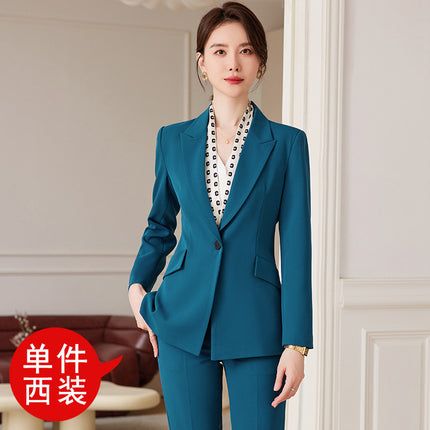 Suit Women's Autumn Fashion Elegant Goddess Style Professional Dress ol Suit Dress Jewelry Store Work Clothes Fixture