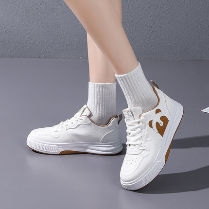 Board shoes women's 2024 new women's shoes spring and autumn casual versatile white shoes women's students running sneaker women's wholesale