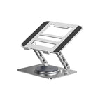 silver 360 degree rotating model