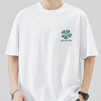 white green flower / S