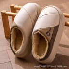 Beige slippers / Size 36-37 is suitable for feet 35-36