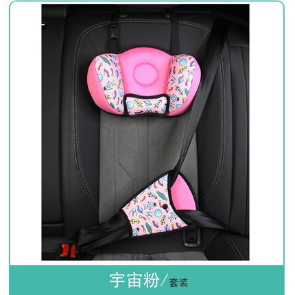 Cross-Border Anti-Stranglehold Car Seat Belt Hanging Cartoon Pillow Car Rear Seat Cushion Neck Protector Children's Headrest