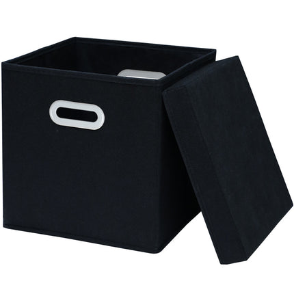 Amazon Coverless Storage Box Fabric Storage Box Foldable Large Clothes Organiser Toy Storage Box Cross Border