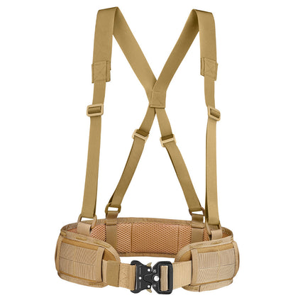 Cross-Border Cobra Buckle Tactical Waist Belt Set Outdoor Multi-Functional Nylon Quick-Release Belt Real-Life Cs Outer Belt
