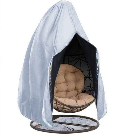 Hanging Egg chair cover eggshell dust cover garden outdoor swing protective cover hanging chair bird nest rattan chair hanging basket cover bird cover