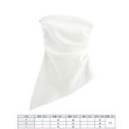 Tube top style-white / XS