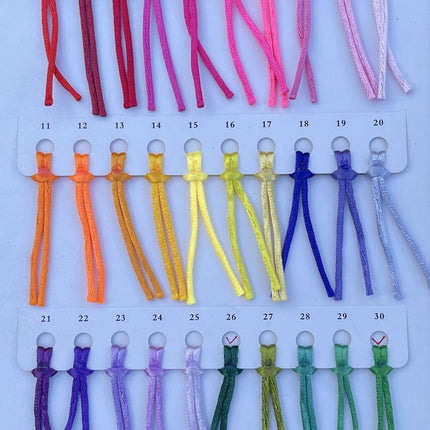 Chinese knot braided rope diy handmade line 7 Jade line jewelry accessories No. 5 South Korea red rope factory in stock wholesale