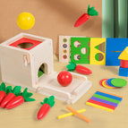 Five-in-one montessori coin box