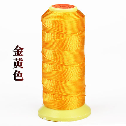 Nylon strand 3/6/9/12/15 strand hand woven bracelet diy necklace jewelry beaded accessories material
