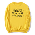 yellow round neck / S