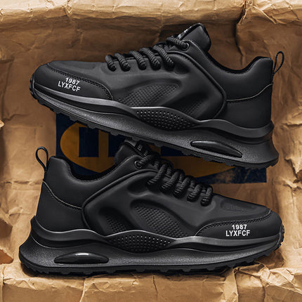 Student Casual sneaker TikTok Live All-match Low-top Men's Shoes Spring Men's Thick Sole Increased Dad's Shoes New