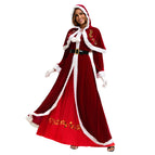 8686 [hooded shawl + skirt + belt + gloves] / S