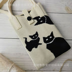 Off-white = three cats