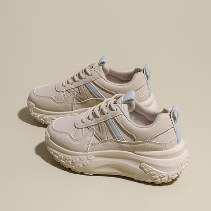 Casual Women's Autumn 2025 Thick-Soled Sneakers, New Sports Dad Shoes, Versatile for Women