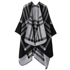 Striped Plaid-Black / 160-135cm