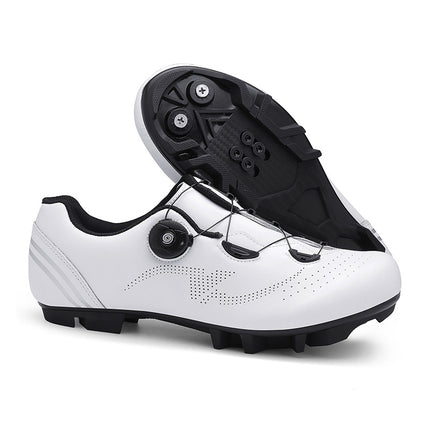 Cross-border New Road Car Lock Shoes suit Hard Bottom Breathable Bike Shoes Men's Lockless Mountain Bike Sports Bicycle Shoes