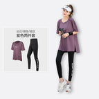Purple Two-Piece Set / M