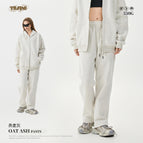 Oatmeal Grey-Pants / S