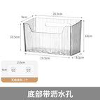 4225. vertical pattern box-medium size 1 with adhesive hook pet high transparency