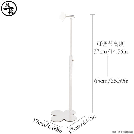 Cross-Border Exclusive Supply of Stainless Steel Bag Racks, Bag Display Racks, Bag Supports, Bag Racks for Stores, Adjustable Handbag Stands