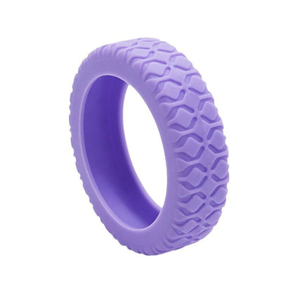 Suitable for travel trolley luggage caster silicone protective cover shock absorber noise reduction non-slip luggage wheel cover