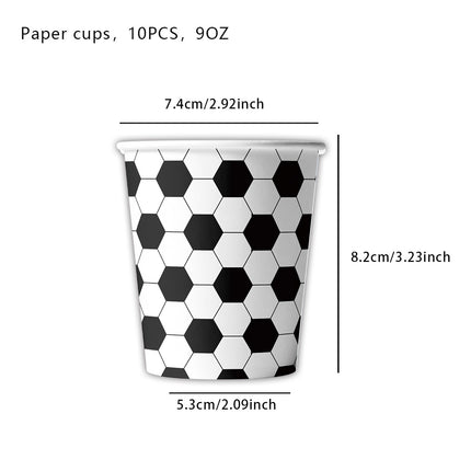 Cross-border White Baseball Sports Theme Birthday Party Supplies Decorative Paper Plate Paper Towel Tablecloth Disposable Tableware suit