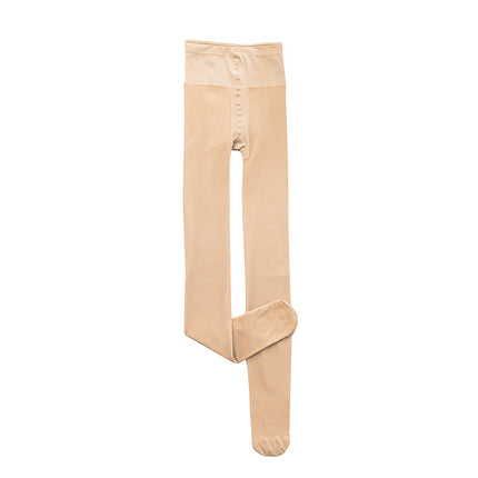 Double Layer Light Leg Artifact Water Light Socks Women's Autumn and Winter fleece-lined Thickened plus size Leggings Naked Warm Pantyhose