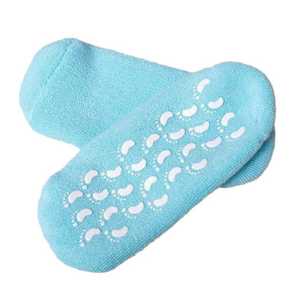 Cross-border spa gel socks socks foot film moisturizing anti-dry socks heel protective cover anti-crack socks factory