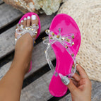 Purple transparent bow (small amount of in stock) / 38