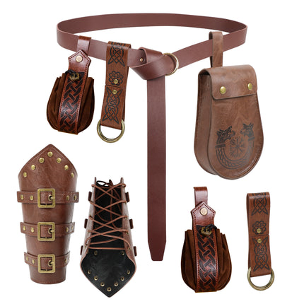 Amazon Hot Selling Steampunk Phone Bag Medieval Renaissance Role Playing Accessories Sport Fanny Pack