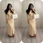 Ready stock apricot color / S
