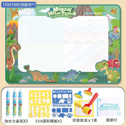 Cross-border Magic Water Painting Cloth Toy Clear Water Painting Sketchpad Magic Color Graffiti Blanket Water Painting Children's Toy