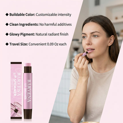 Moisturizing Lipstick Lip Gloss Plumper Shimmer Smoothing Repair Cracked Reduce Lip Dry Lines Soothing Nourishing Lip Balm Stick