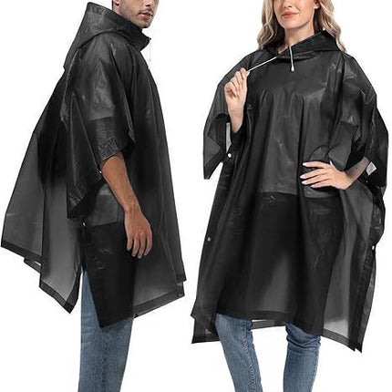 Foreign Trade Multifunctional Poncho Raincoat Unisex Poncho Outdoor Three-In-One Waterproof Raincoat Cycling Hiking Camping Style