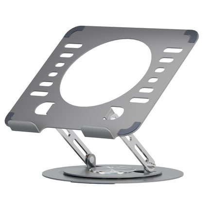 Laptop Stand 360-degree Rotating Adjustable Lifting Bracket Portable Storage Office Tablet Support