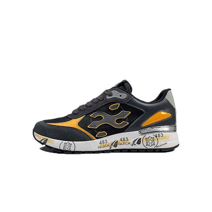 Spring New Breathable Casual Shoes for Men, Trendy Dad Shoes, Thick-Soled Trendy Shoes for Boys, High-End Light Luxury Shoes, Versatile Men's Shoes