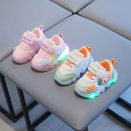 2025 Spring & Fall New Style 0-1-3 Years Old Baby Shoes Soft Sole Non-Slip Light Shoes Baby Toddler Shoes Sports Functional Shoes