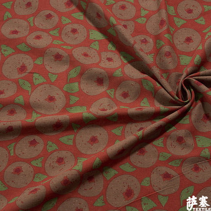 Hemp Cotton Digital Printed Fabric Yunnan Lijiang Retro Bohemian Fabric Hotel Pillow Bar Tablecloth