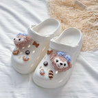 White-(including shirley rose cartoon accessories) / 36-37