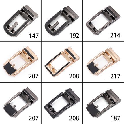 Men's belt alloy Buckle Head fashion automatic buckle waist buckle clip accessories 3.6cm metal buckle wholesale