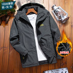 dark gray fleece-lined male / L