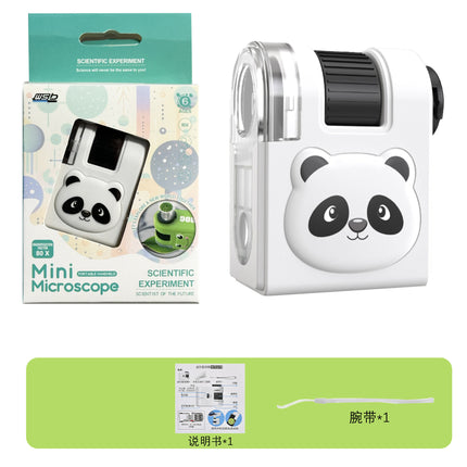Internet Celebratory Portable Microscope Children Mini Science Experiment Primary and Secondary School Students Science Toy suit Outdoor Exploration