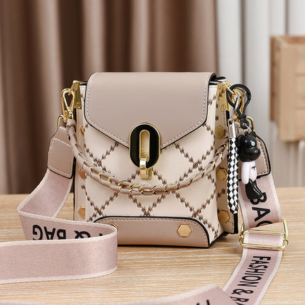 Summer Korean Style Simple Small Square Bag Fashionable Versatile Shoulder Crossbody Bag Trendy Mini Mobile Phone Bag Women's Bag Wholesale