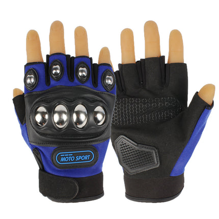 Tactical half-finger gloves men's summer riding off-road motorcycle racing equipment non-slip protective gloves