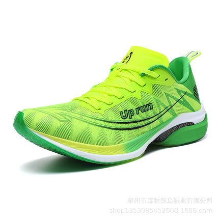 Up run2025 spring and autumn sunflower arrow carbon board running shoes professional racing track and field training students running sneaker