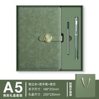 Upgraded plastic buckle-matcha green three-piece set