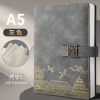 Grey / A5 [100 sheets, 200 pages]